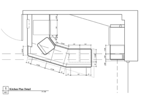 Kitchen Schematic Includes accurate build measurements